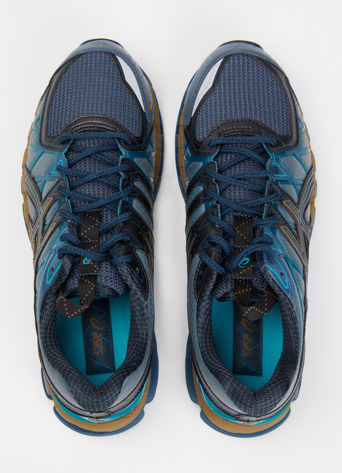 ASICS Gel-Kayano 20 sneaker met mesh details - detail 2 blauw