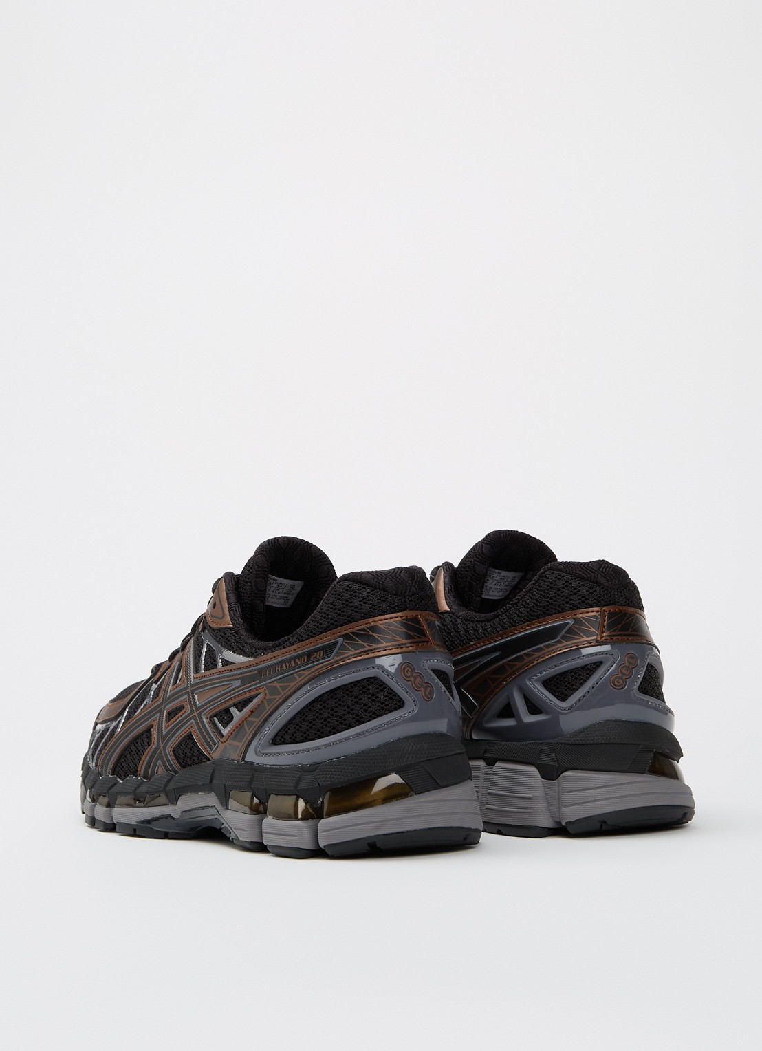 ASICS Gel-Kayano 20 sneaker met mesh details - achterkant 2 zwart