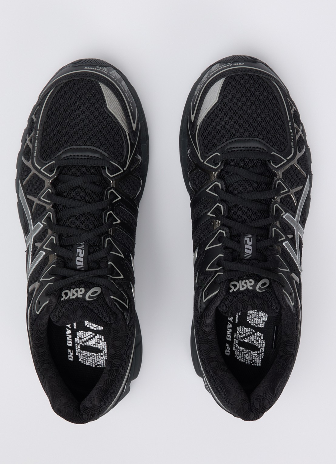 ASICS Gel-Kayano 20 sneaker met mesh details - detail 2 zwart