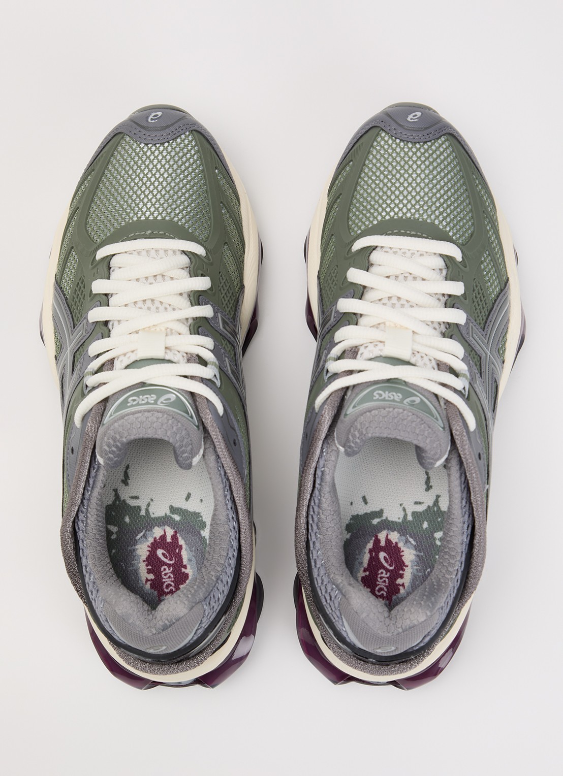 ASICS Gel-Kinetic 2.0 sneaker met logo - detail 4 legergroen