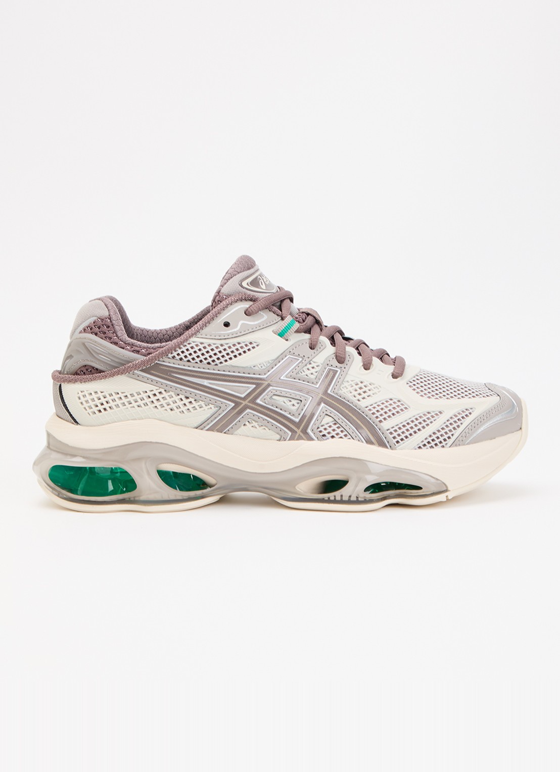 ASICS Gel-Kinetic 2.0 sneaker met mesh details - voorkant naturel