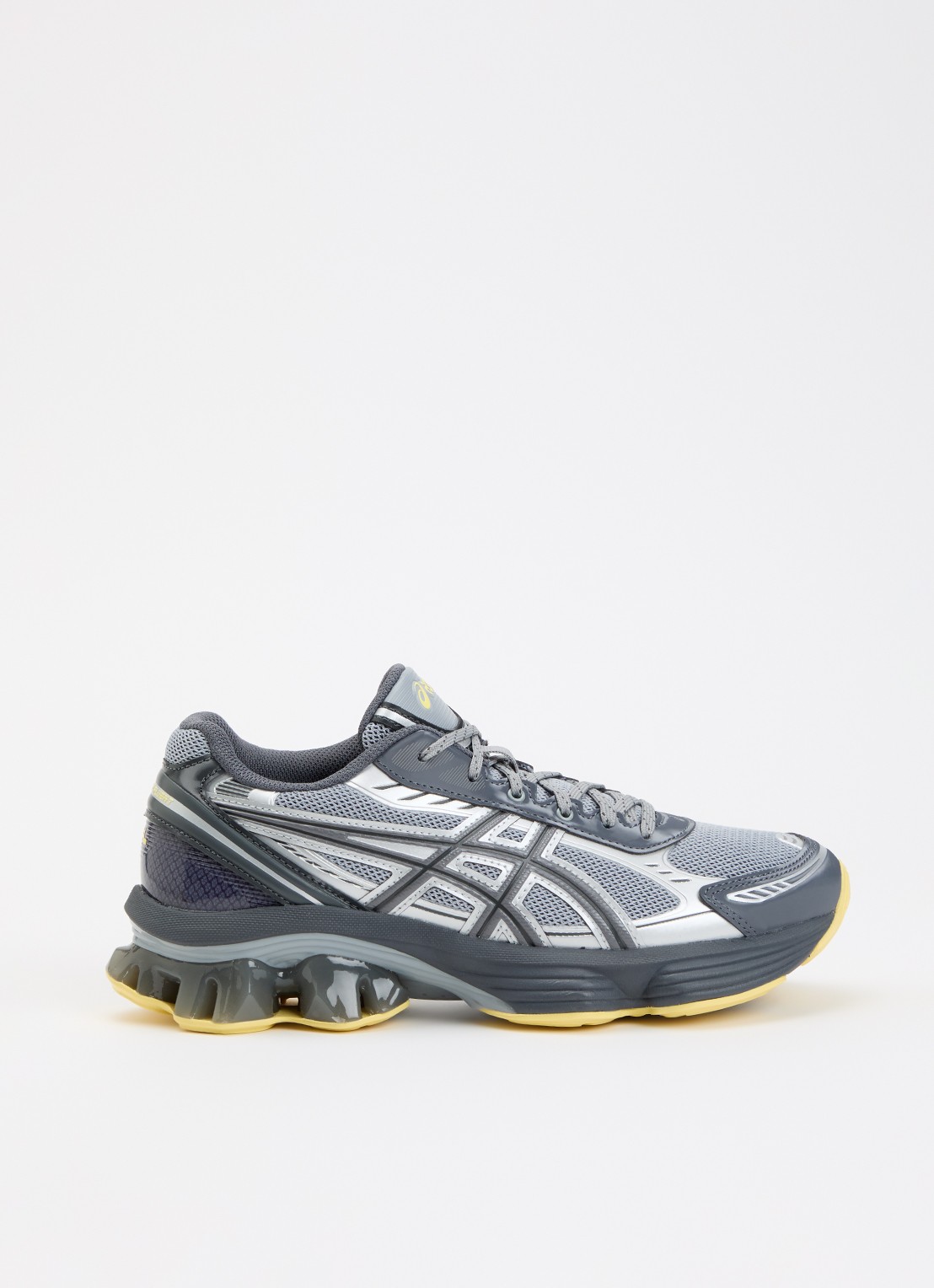 ASICS Gel-Kinetic Fluent sneaker met mesh details - voorkant 5 antraciet