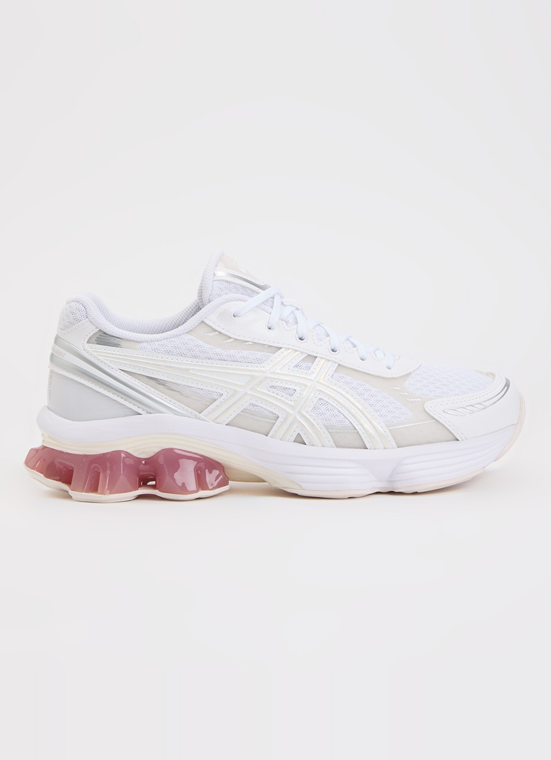 ASICS Gel-Kinetic Fluent sneaker van mesh met logo - voorkant wit