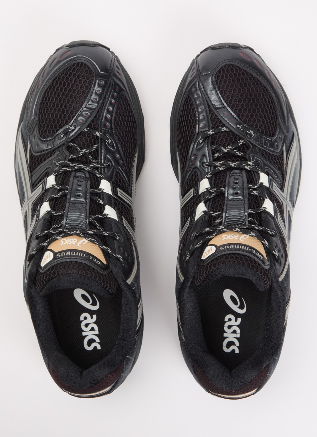 ASICS Gel-Nimbus 10.1 sneaker met mesh details - detail 3 zwart