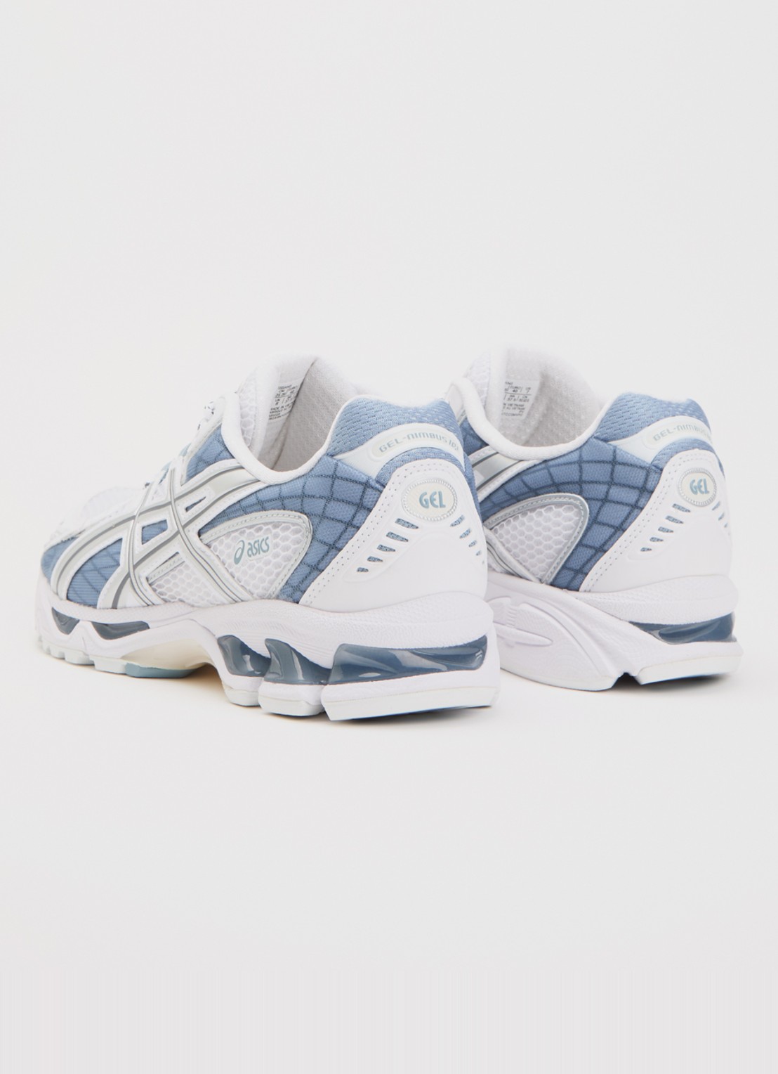 ASICS Gel-Nimbus sneaker van mesh met logo - achterkant 5 wit