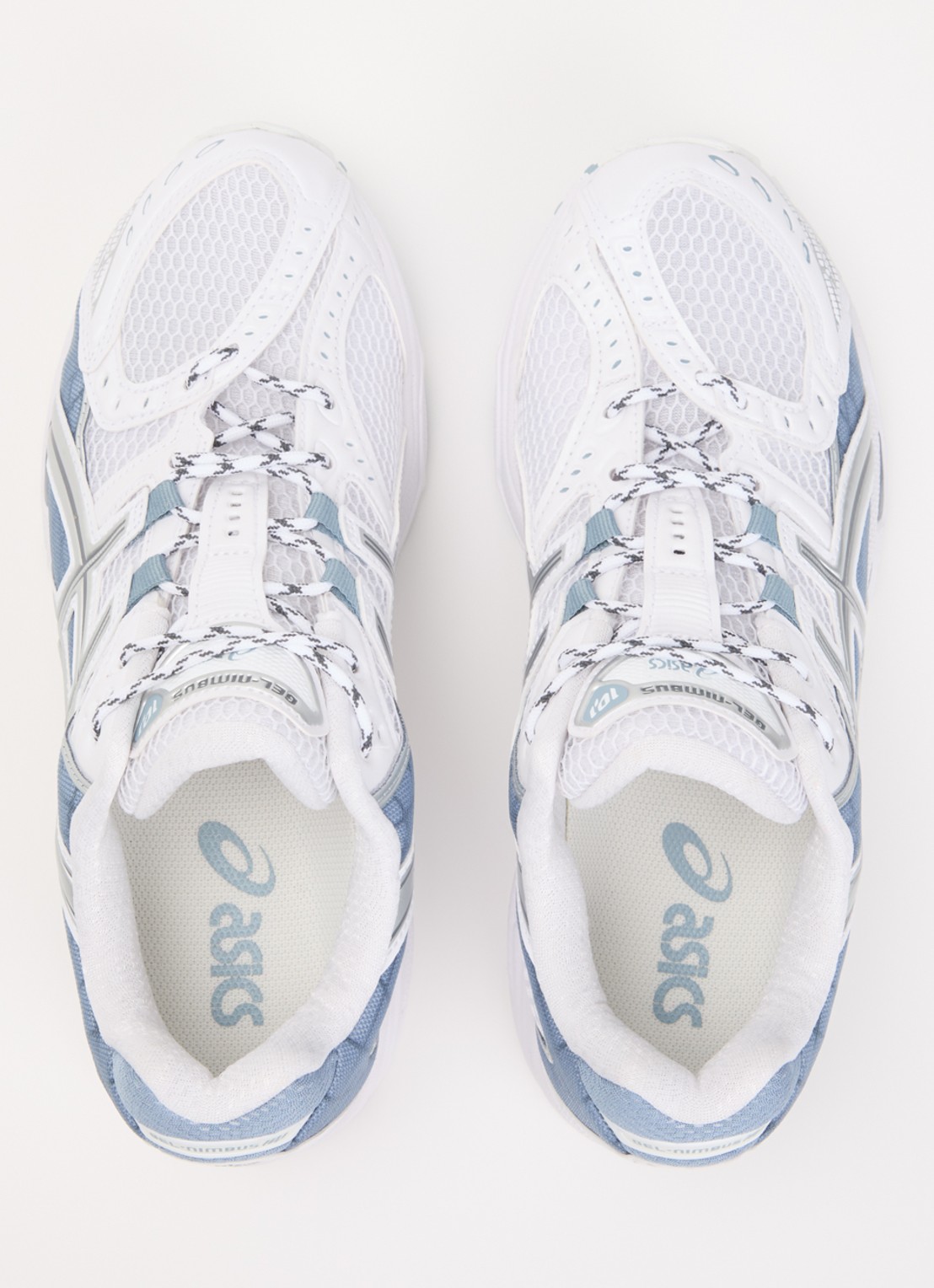 ASICS Gel-Nimbus sneaker van mesh met logo - detail 2 wit