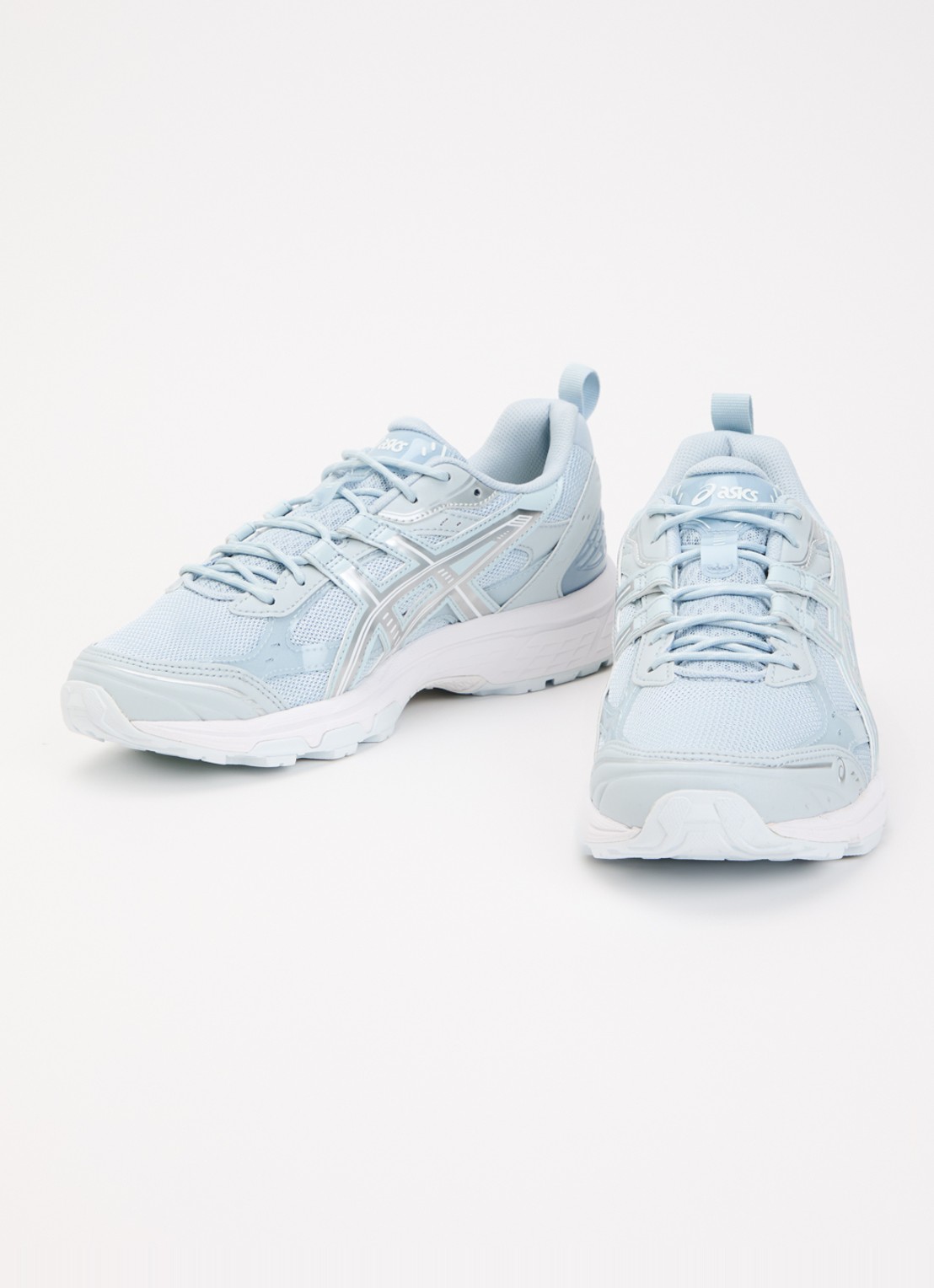 ASICS Gel-Nunobiki sneaker van mesh met metallic details - detail 2 lichtblauw