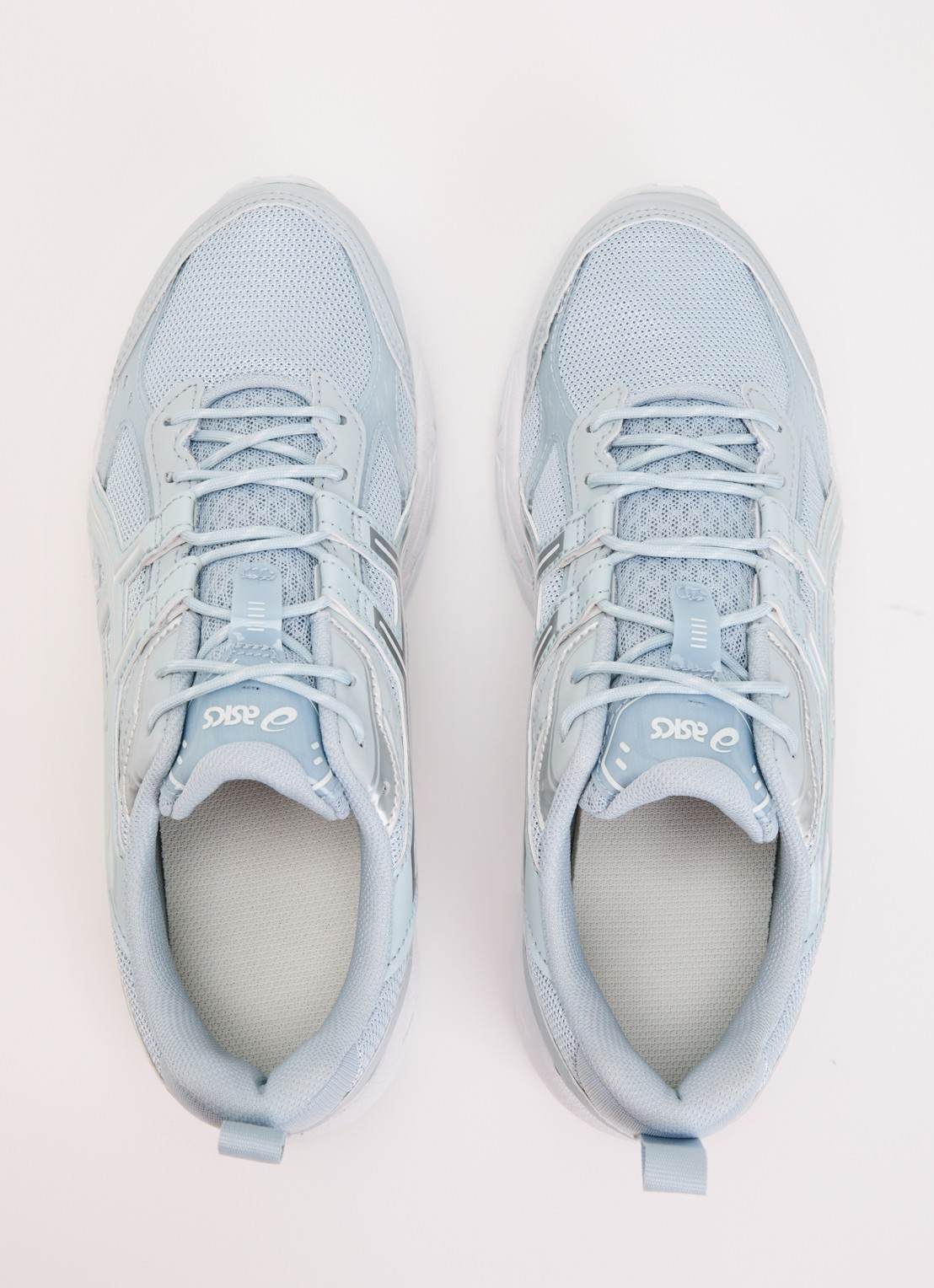 ASICS Gel-Nunobiki sneaker van mesh met metallic details - detail 3 lichtblauw