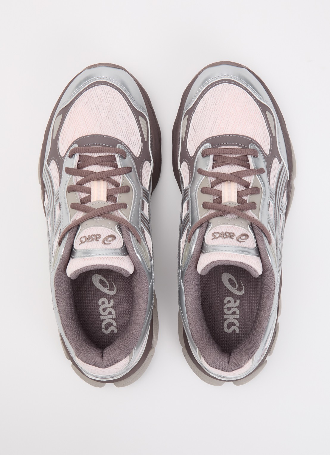 ASICS Gel-NYC 2.0 sneaker met metallic finish  - detail 2 lichtroze