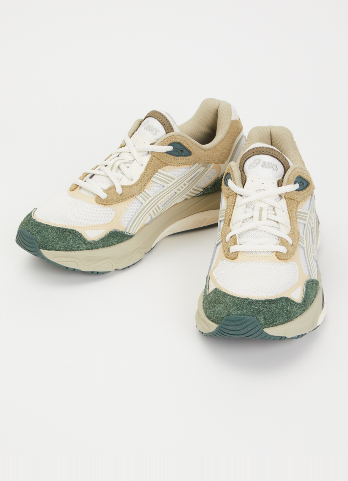 ASICS Gel-Nyc 2.0 sneaker met suède details - detail 2 gebroken wit