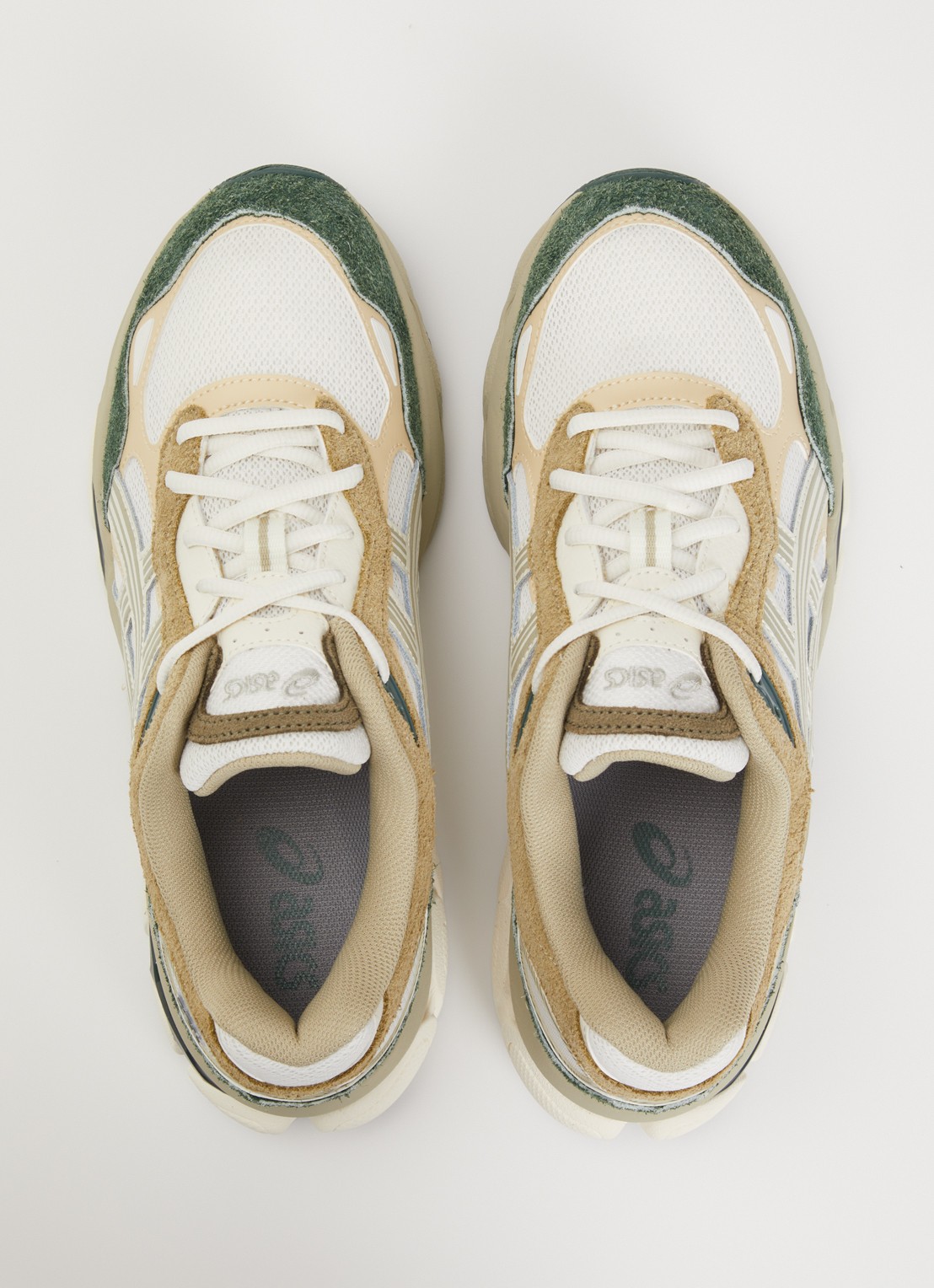 ASICS Gel-Nyc 2.0 sneaker met suède details - detail 3 gebroken wit