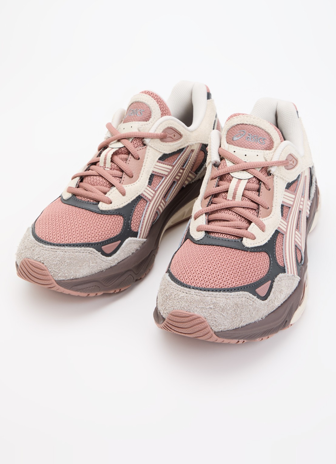 ASICS Gel-Nyc 2.0 sneaker met suède details - detail 2 beige