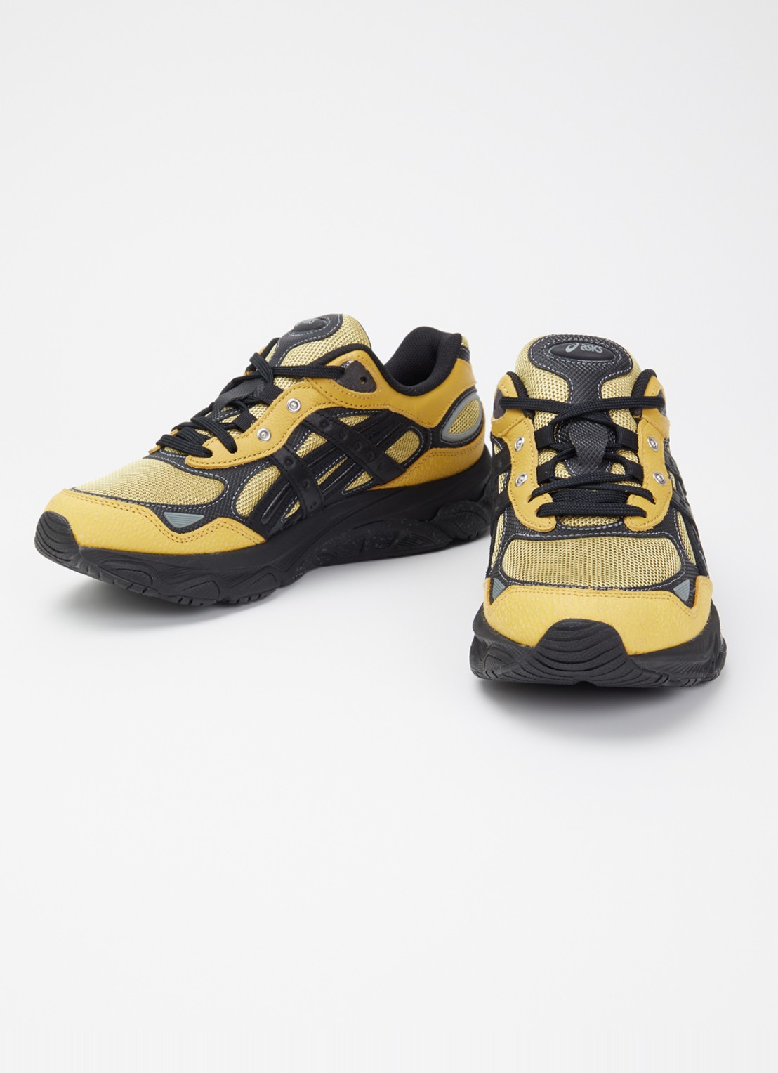ASICS Gel-Nyc 2.0 SSHS sneaker met leren details - detail 3 okergeel