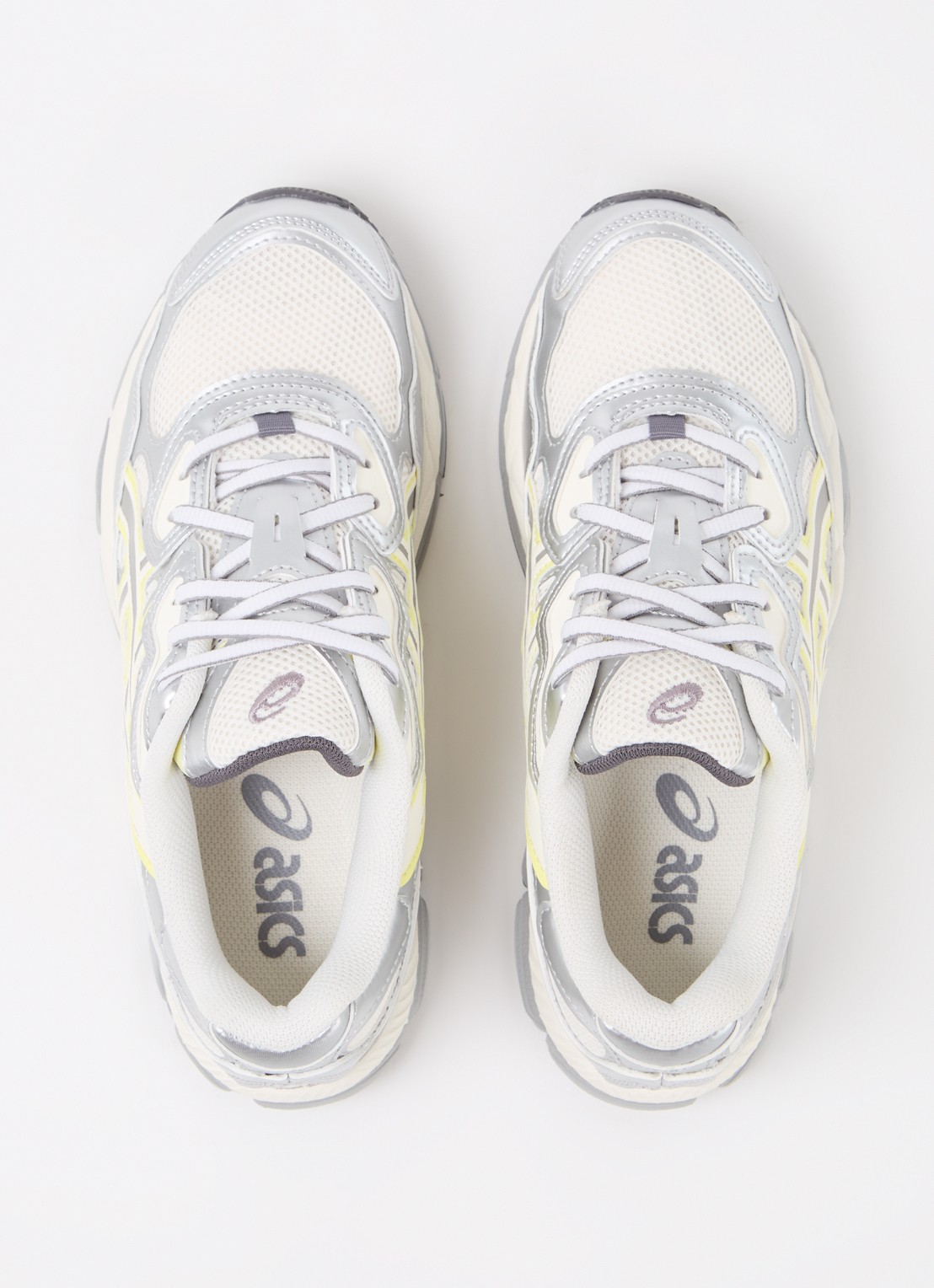 ASICS Gel-Nyc by Emmi sneaker met mesh details  - detail 4 geel