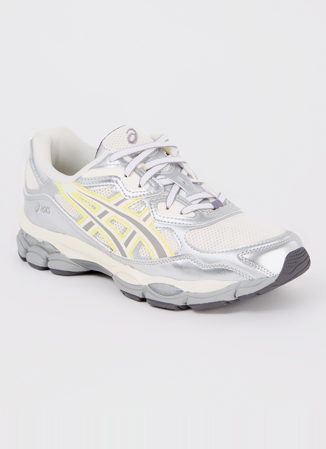 ASICS Gel-Nyc by Emmi sneaker met mesh details  - voorkant geel
