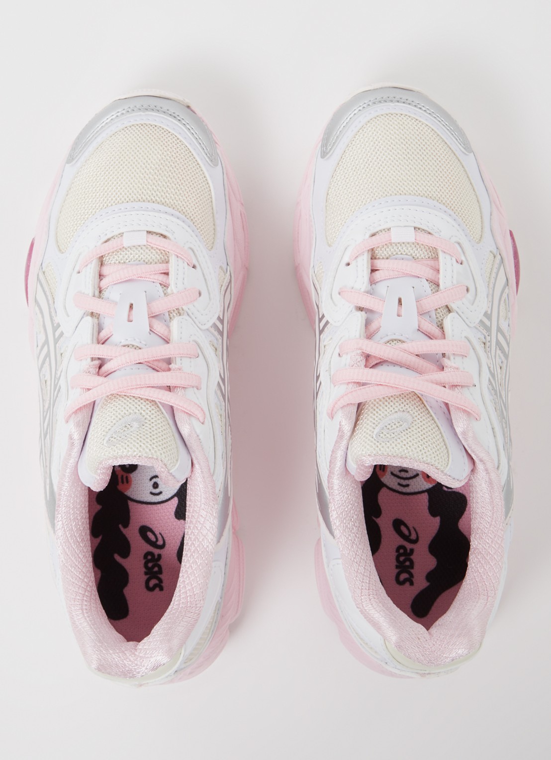 ASICS Gel-Nyc Kicki Yang Zhang met mesh-details - detail 3 lichtroze