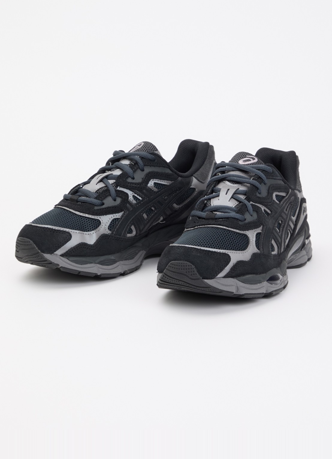 ASICS Gel-Nyc sneaker met details van suède - detail 5 antraciet