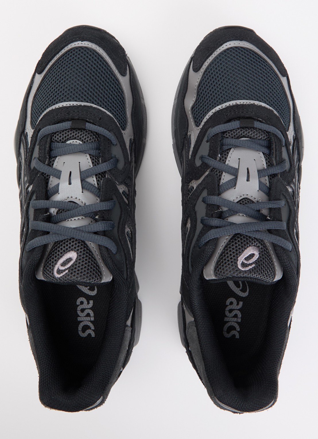ASICS Gel-Nyc sneaker met details van suède - detail 6 antraciet