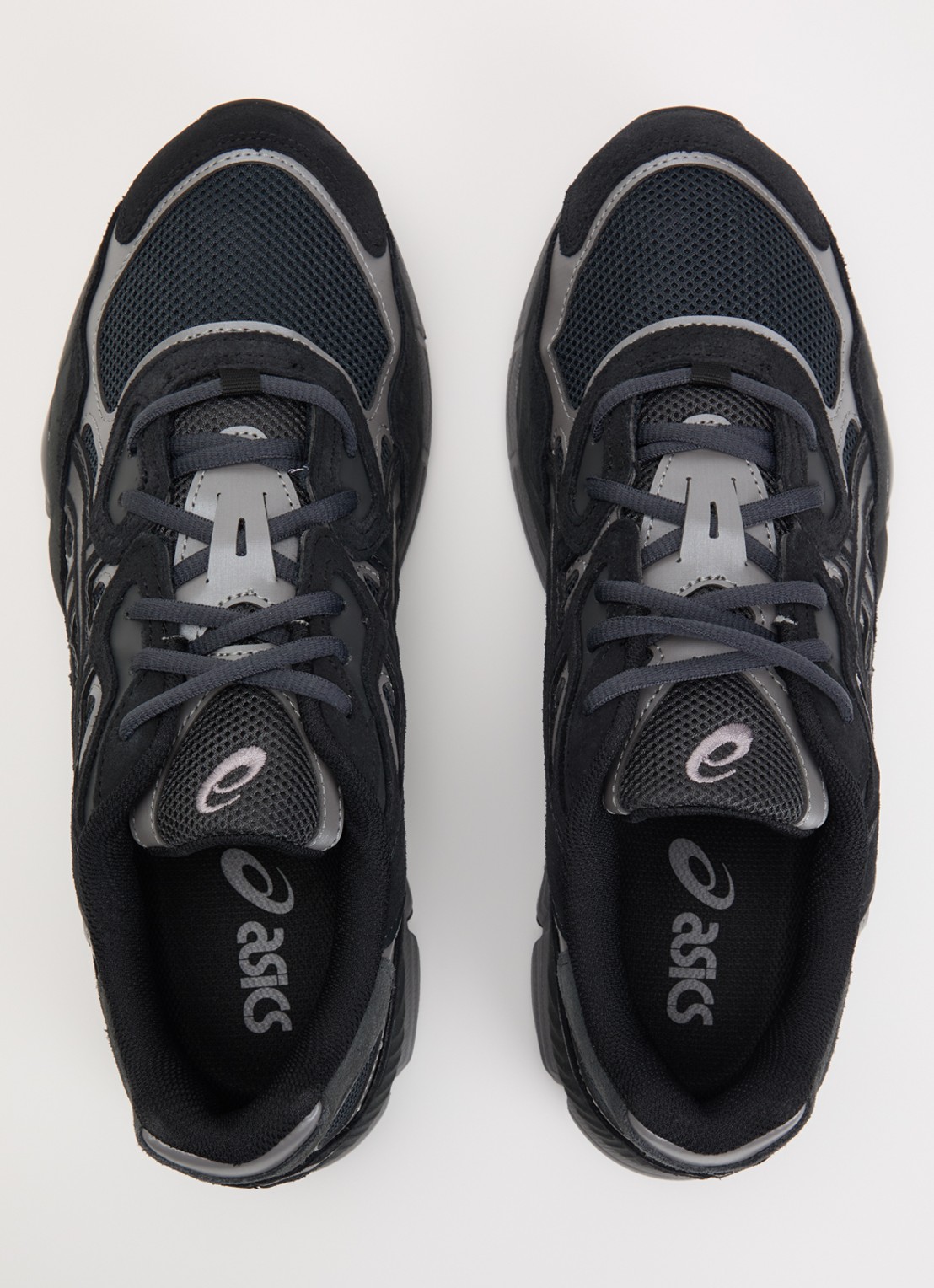 ASICS Gel-Nyc sneaker met details van suède - detail 9 antraciet