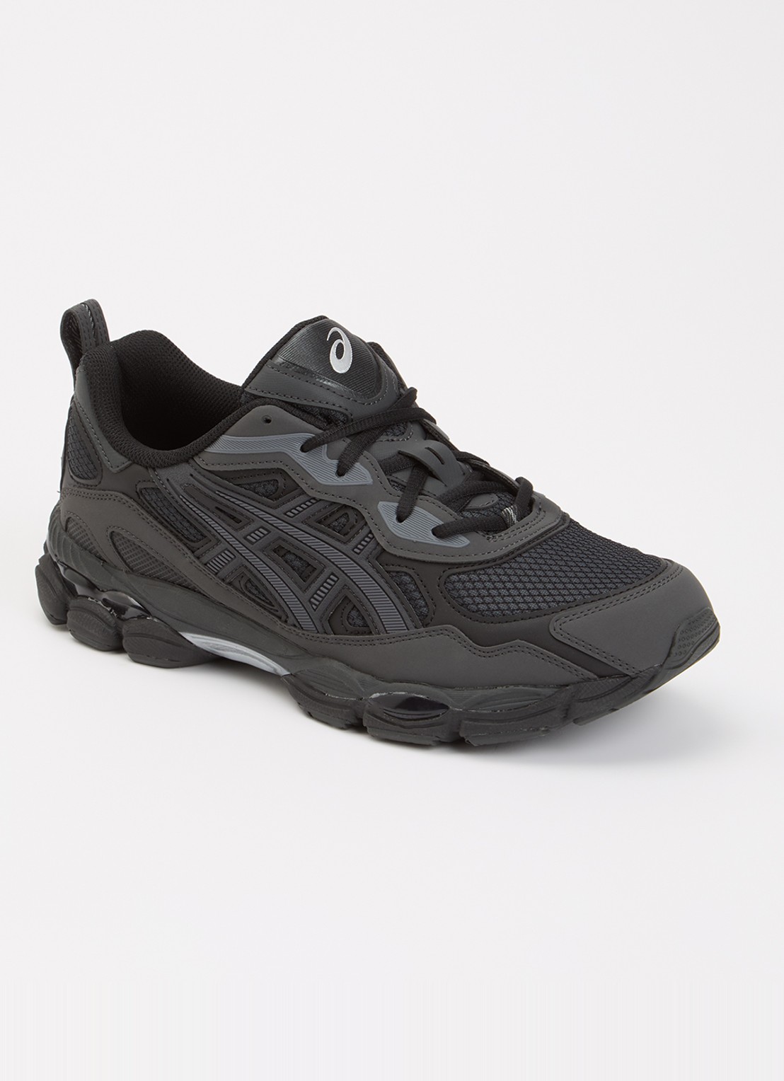 ASICS Gel-Nyc sneaker met mesh details - voorkant 5 zwart
