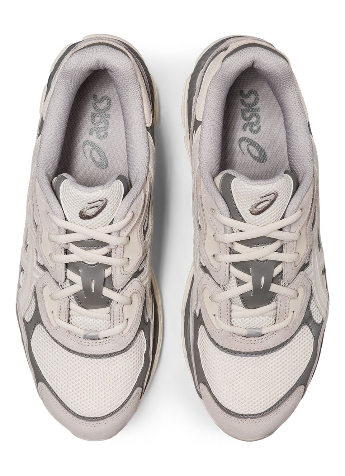 ASICS Gel-Nyc sneaker met suède details - detail 3 lichtgrijs