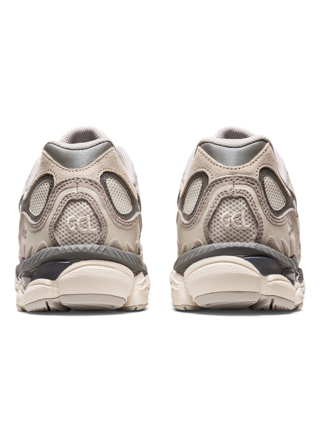 ASICS Gel-Nyc sneaker met suède details - detail 4 lichtgrijs
