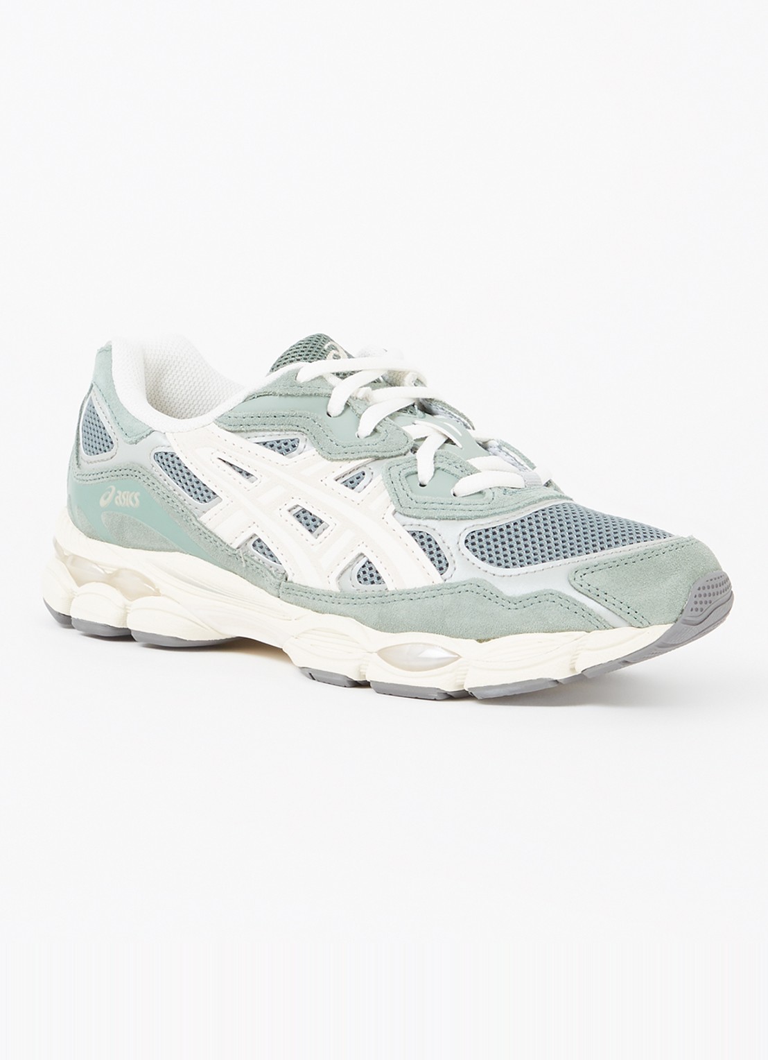 ASICS Gel-Nyc sneaker met suède details - voorkant 4 mint