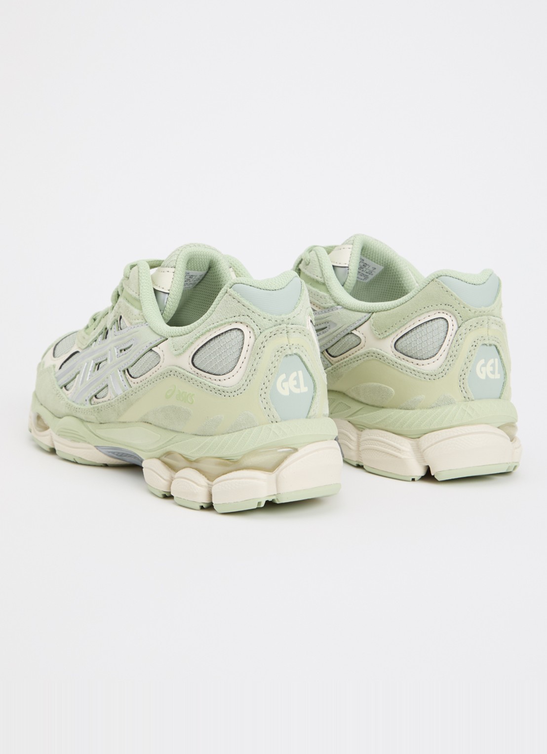 ASICS Gel-Nyc sneaker met suède details - achterkant 2 groen