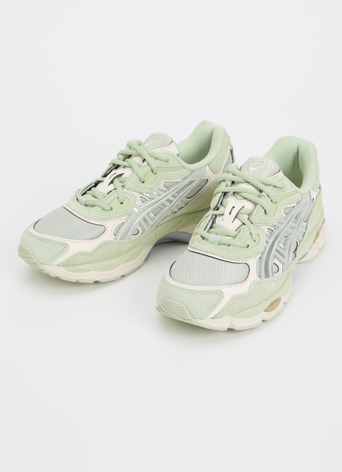 ASICS Gel-Nyc sneaker met suède details - detail 3 groen