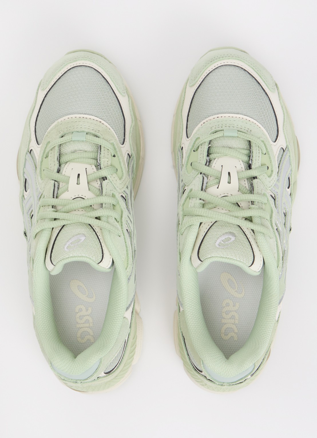 ASICS Gel-Nyc sneaker met suède details - detail 4 groen