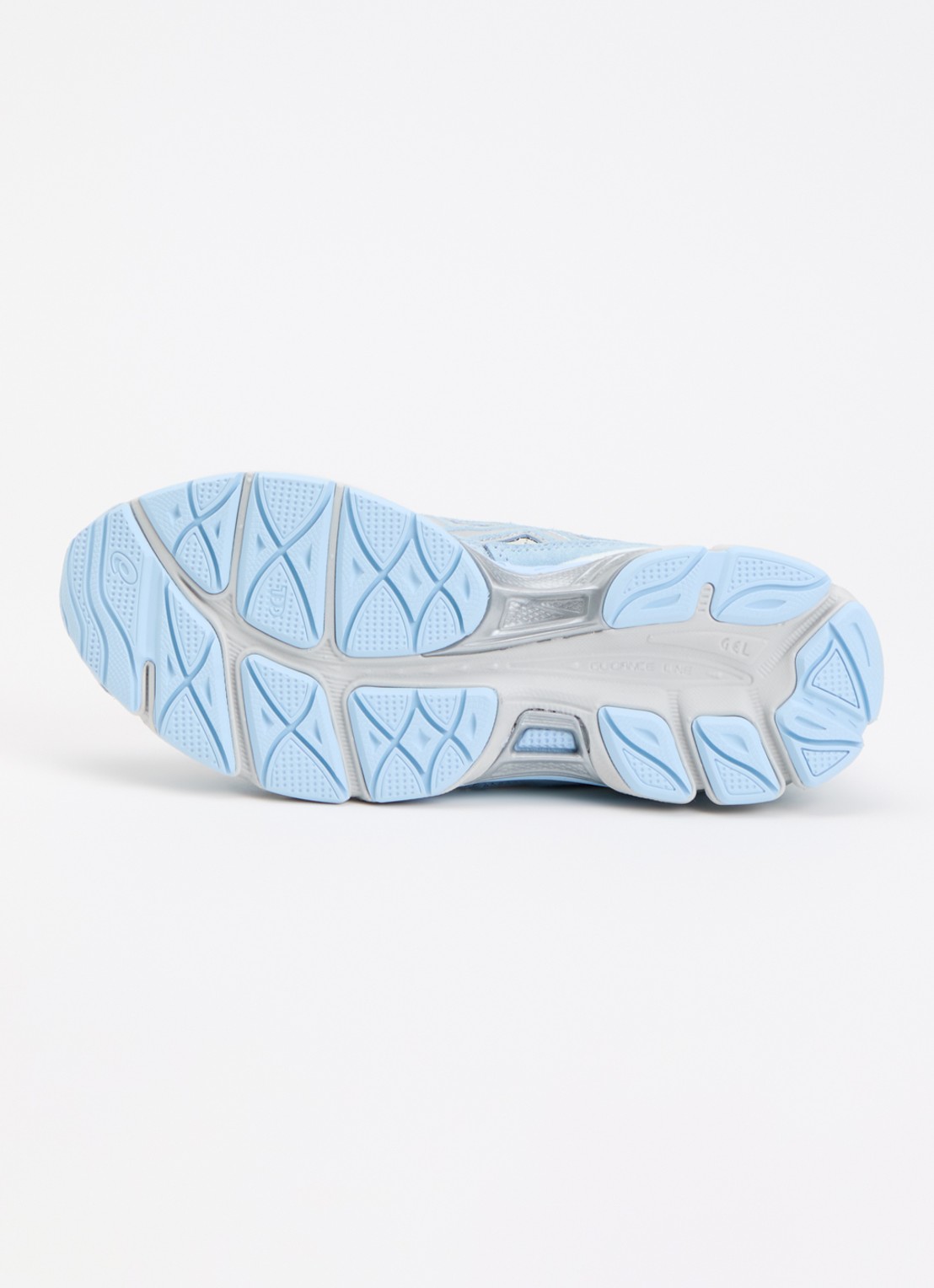 ASICS Gel-Nyc sneaker met suède details - detail 4 lichtblauw