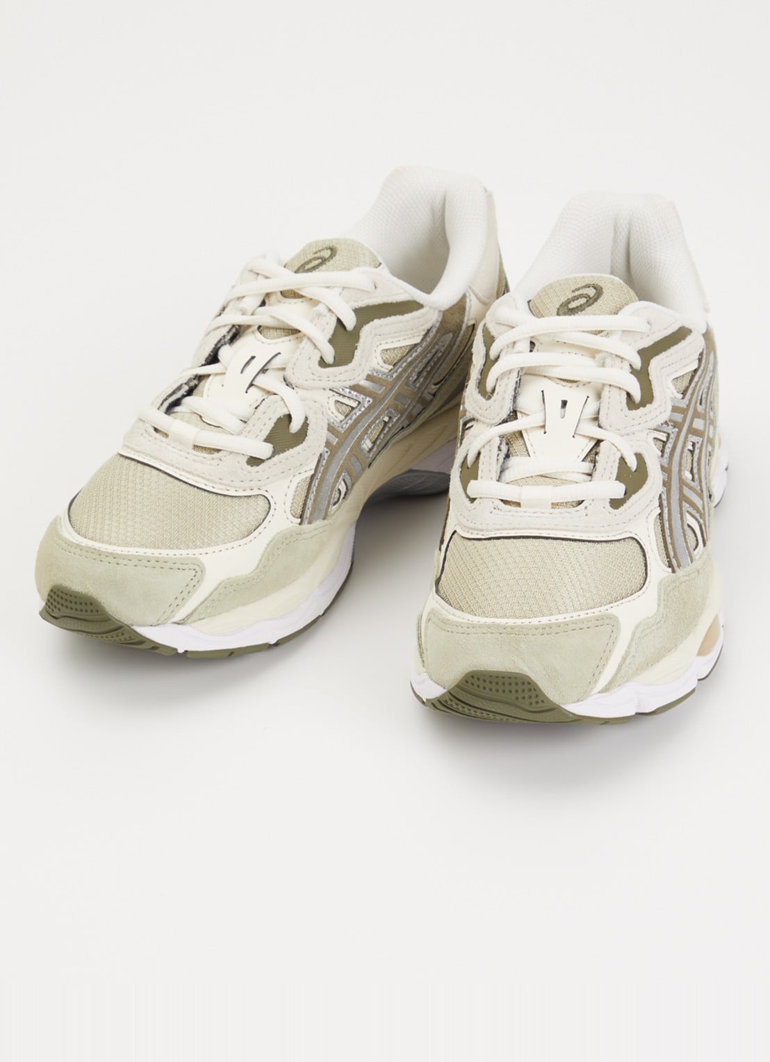 ASICS Gel-Nyc sneaker met suède details - detail 2 khaki