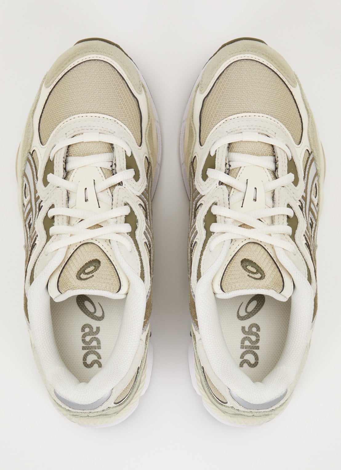 ASICS Gel-Nyc sneaker met suède details - detail 3 khaki