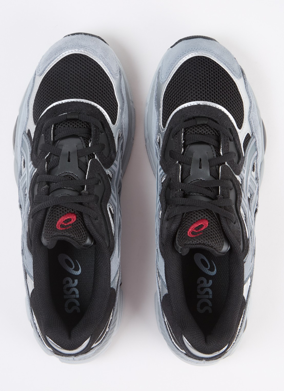 ASICS Gel-Nyc sneaker met suède details - detail 3 blauwgrijs
