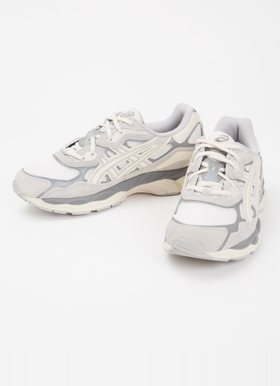 ASICS Gel-Nyc sneaker met suède details - detail 5 grijs