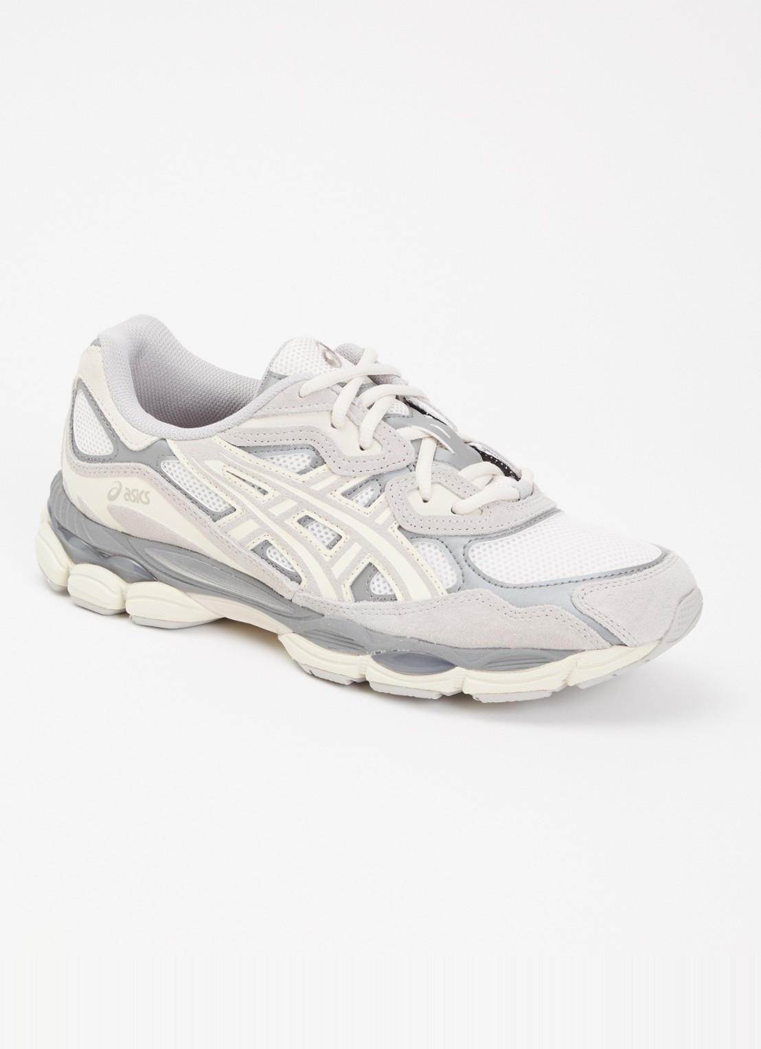 ASICS Gel-Nyc sneaker met suède details - voorkant 3 grijs