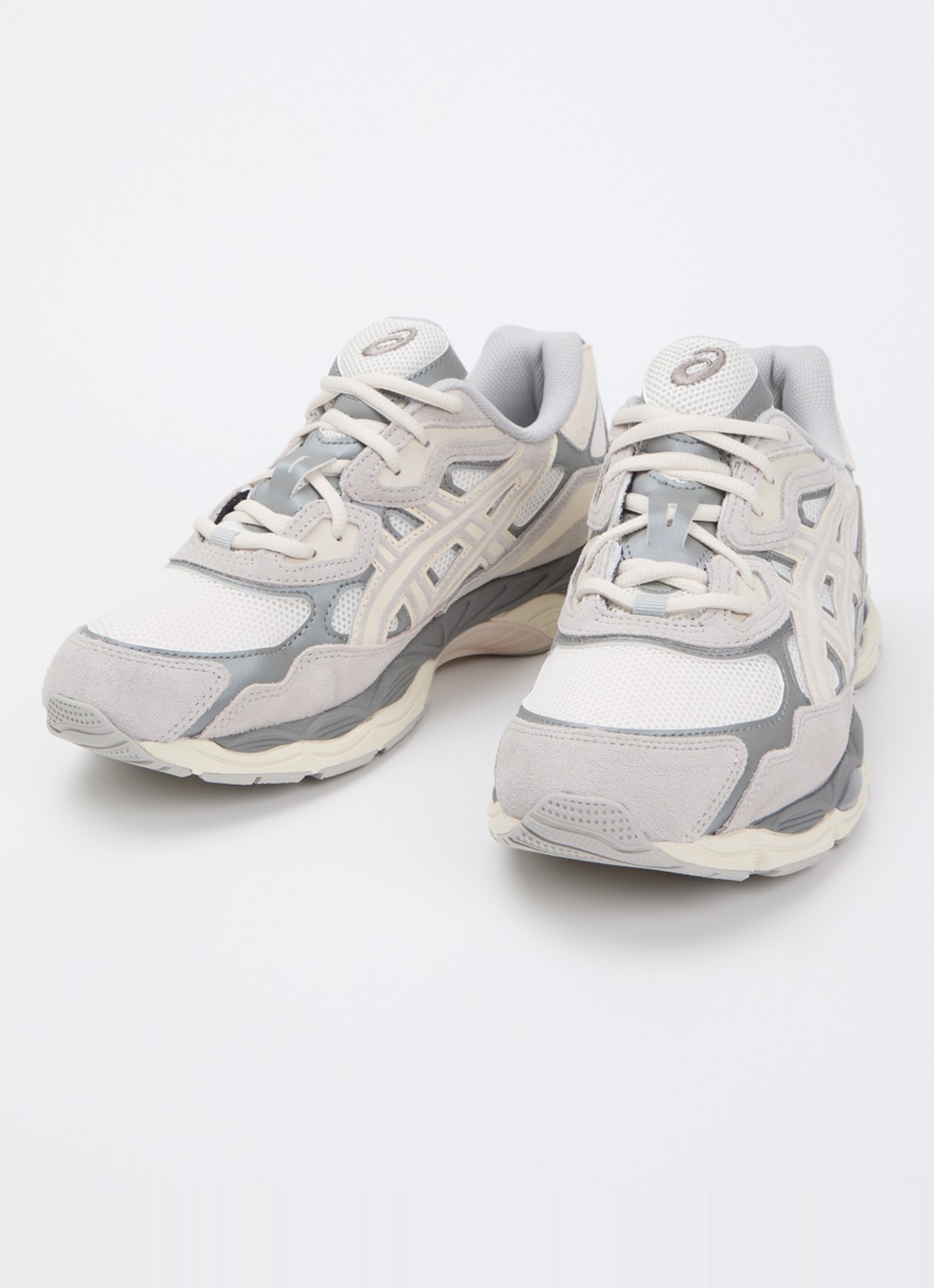 ASICS Gel-Nyc sneaker met suède details - detail 8 grijs