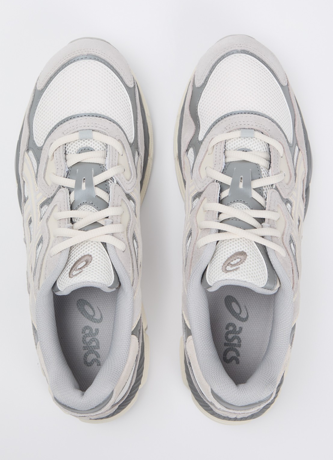 ASICS Gel-Nyc sneaker met suède details - detail 9 grijs