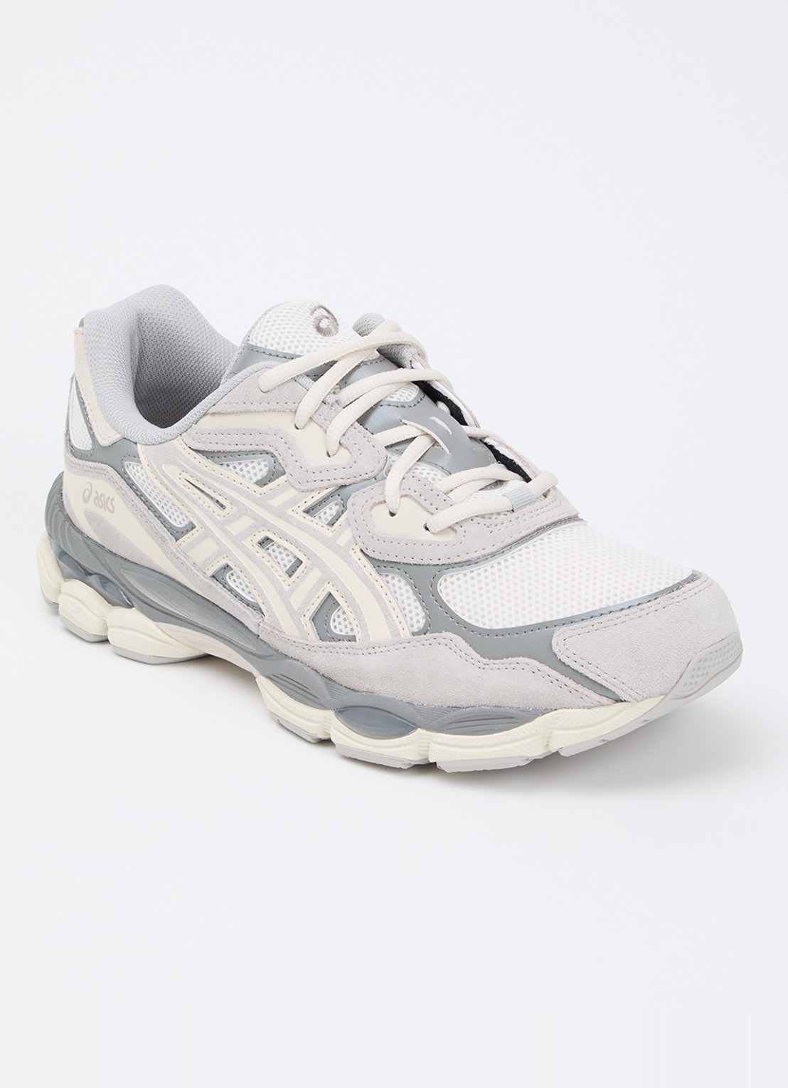ASICS Gel-Nyc sneaker met suède details - voorkant 4 grijs