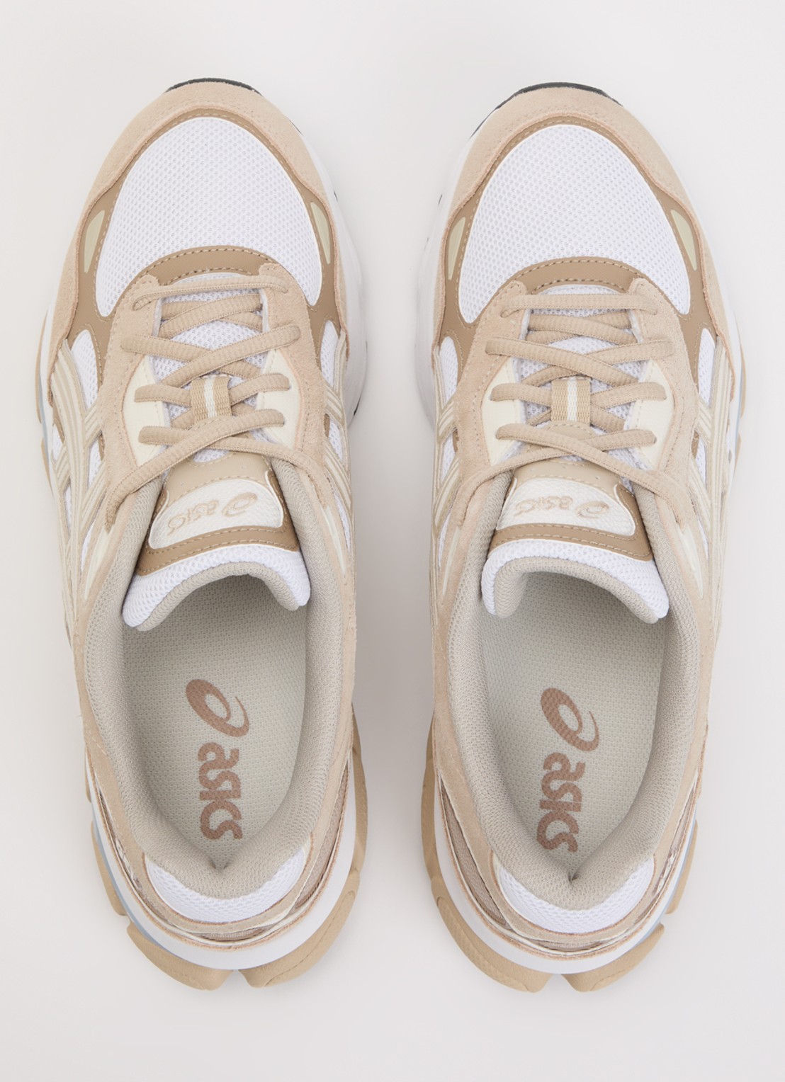 ASICS Gel-Nyc sneaker met suède details - detail 4 beige