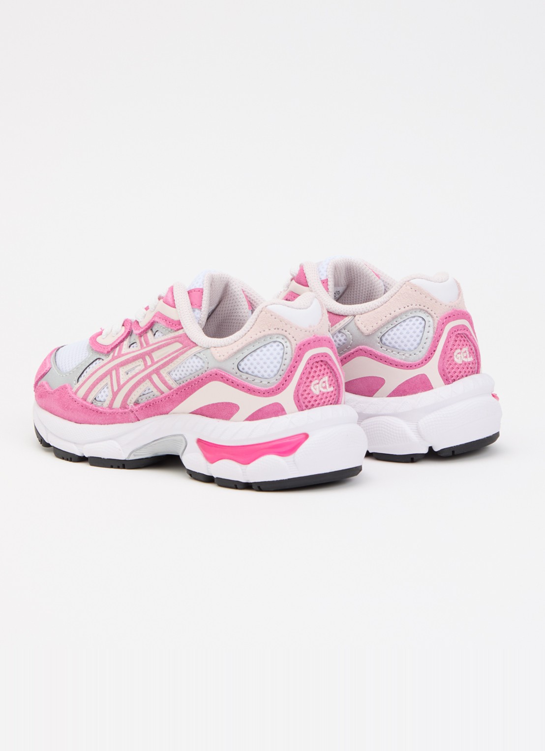 ASICS Gel-Nyc sneaker met suède details - achterkant wit