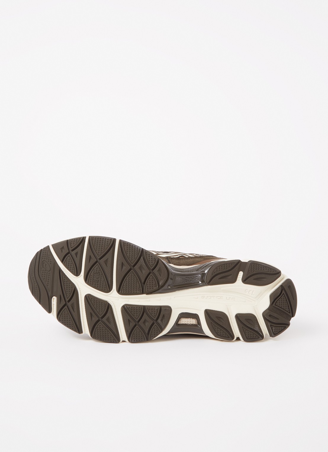ASICS Gel-Nyc sneaker van mesh met suède details - detail 5 donkerbruin