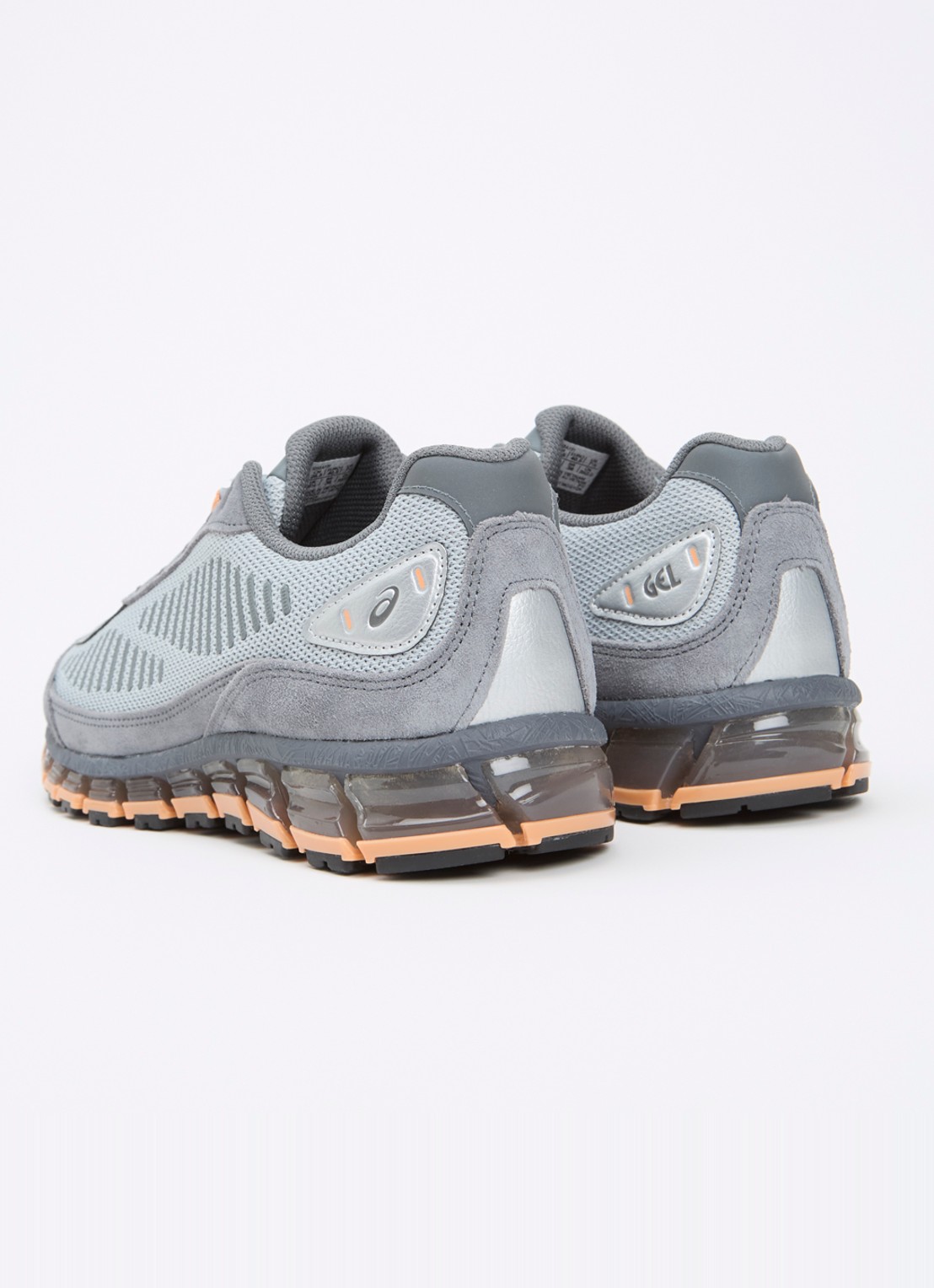 ASICS Gel-Quantum 360 I AMP sneaker met suède details - achterkant 5 grijs