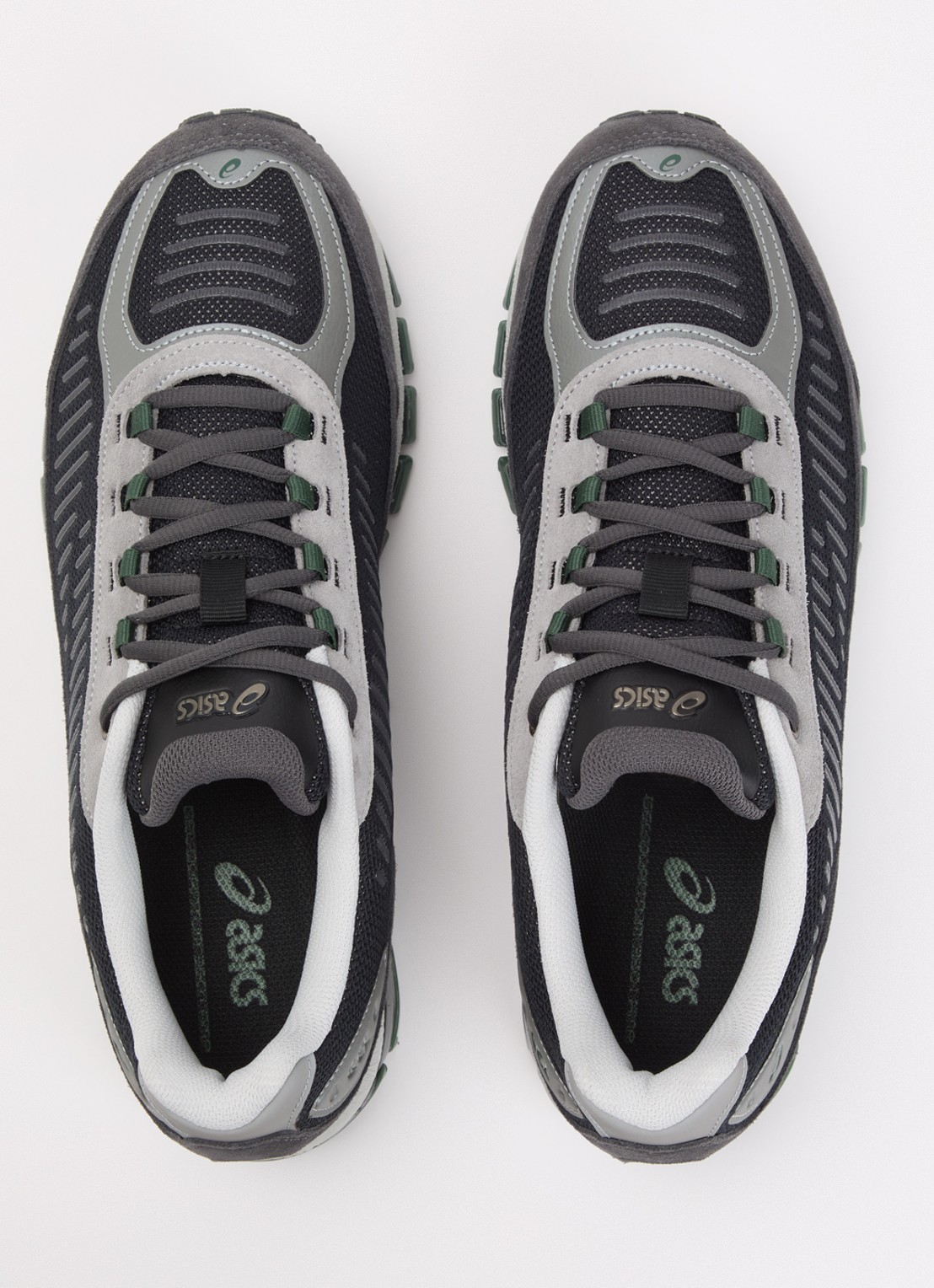 ASICS Gel-Quantum 360 sneaker met suède details - detail 4 zwart