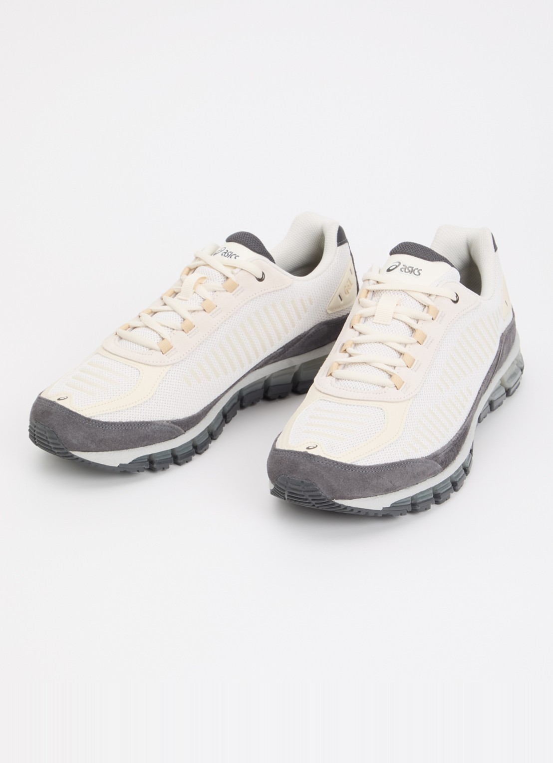 ASICS Gel Quantum 360 sneaker met suède details - detail 3 beige