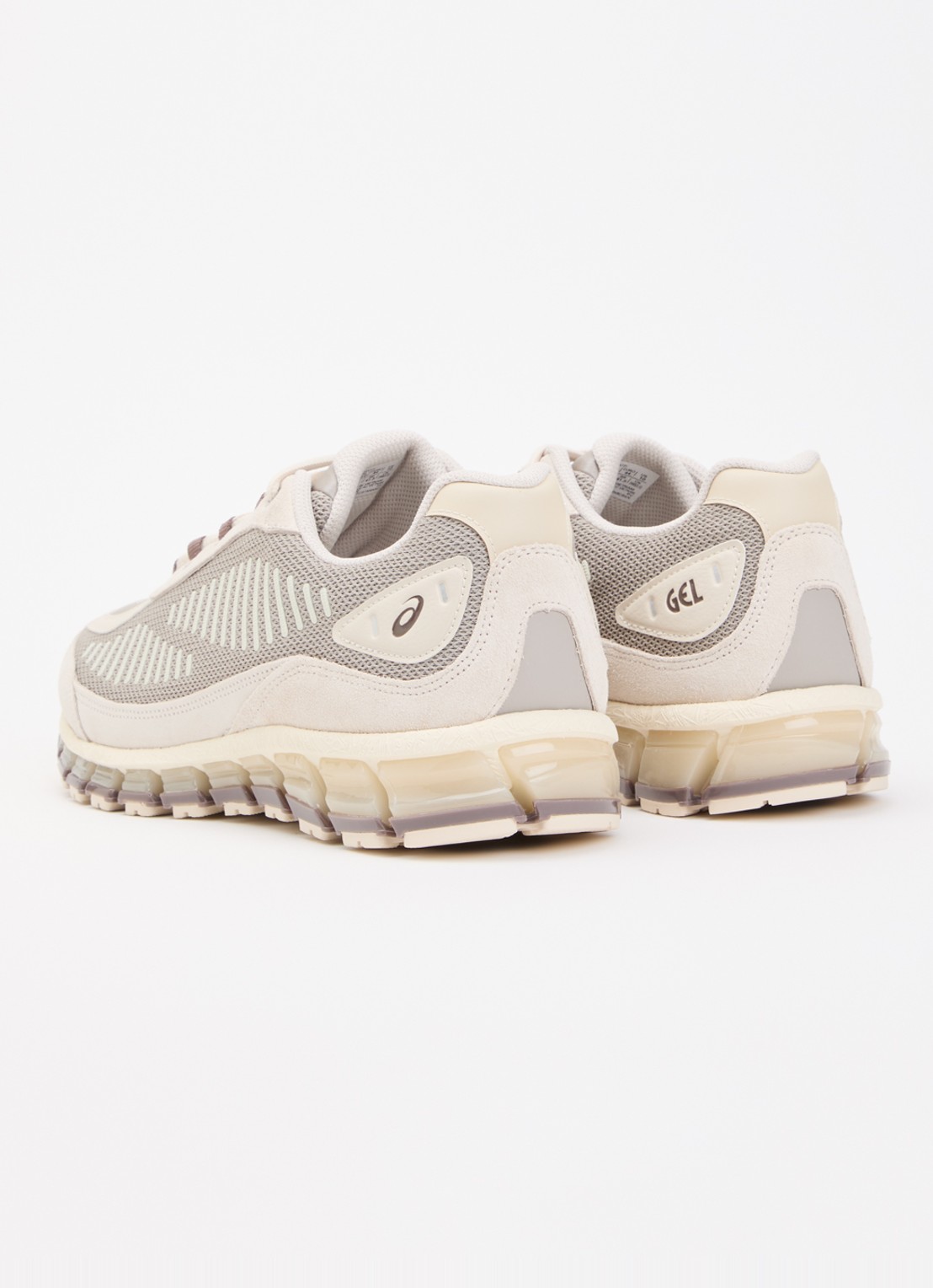ASICS Gel-Quantum 360 sneaker met suède details - achterkant 5 beige