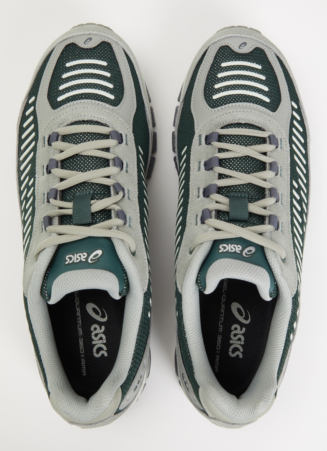 ASICS Gel-Quantum 360 sneaker met suède details - detail 2 grijs