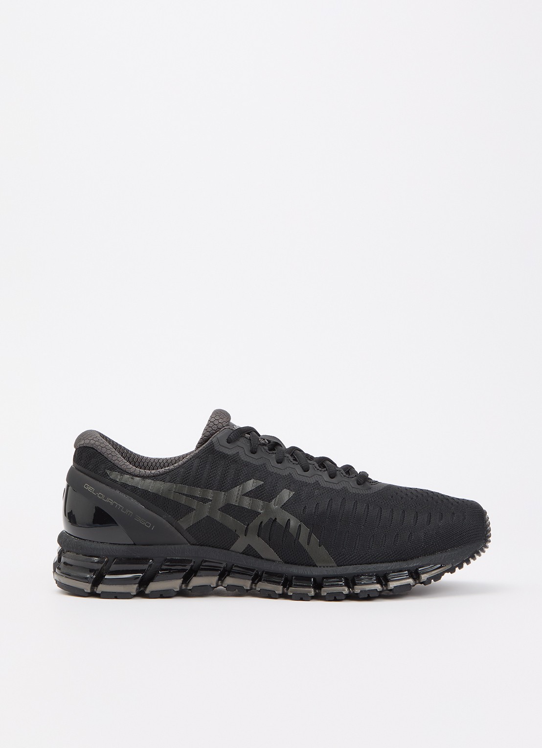 ASICS Gel-Quantum 360 sneaker van mesh - voorkant 2 zwart