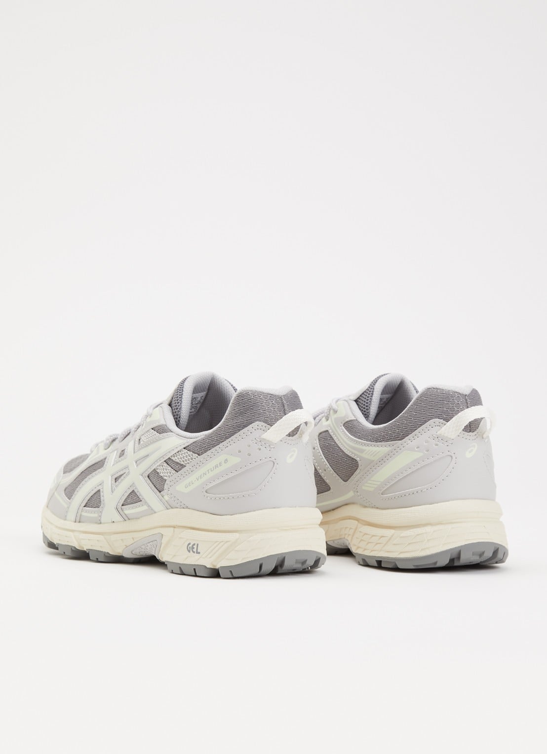 ASICS Gel-Venture 6 sneaker met mesh details - achterkant 2 grijs