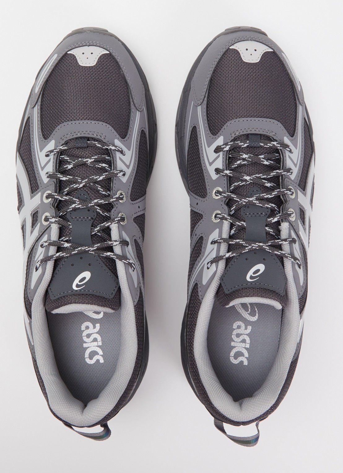 ASICS Gel-Venture 6 sneaker van mesh met logo - detail 2 grijs